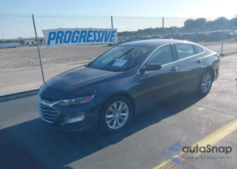 2020 Chevrolet Malibu Fwd Lt из США, поврежденный, VIN 1G1ZD5ST2LF009860